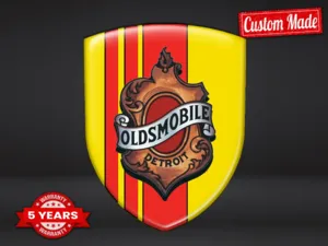 Oldsmobile Emblema Auto Max Resiliente Elegante Performance
